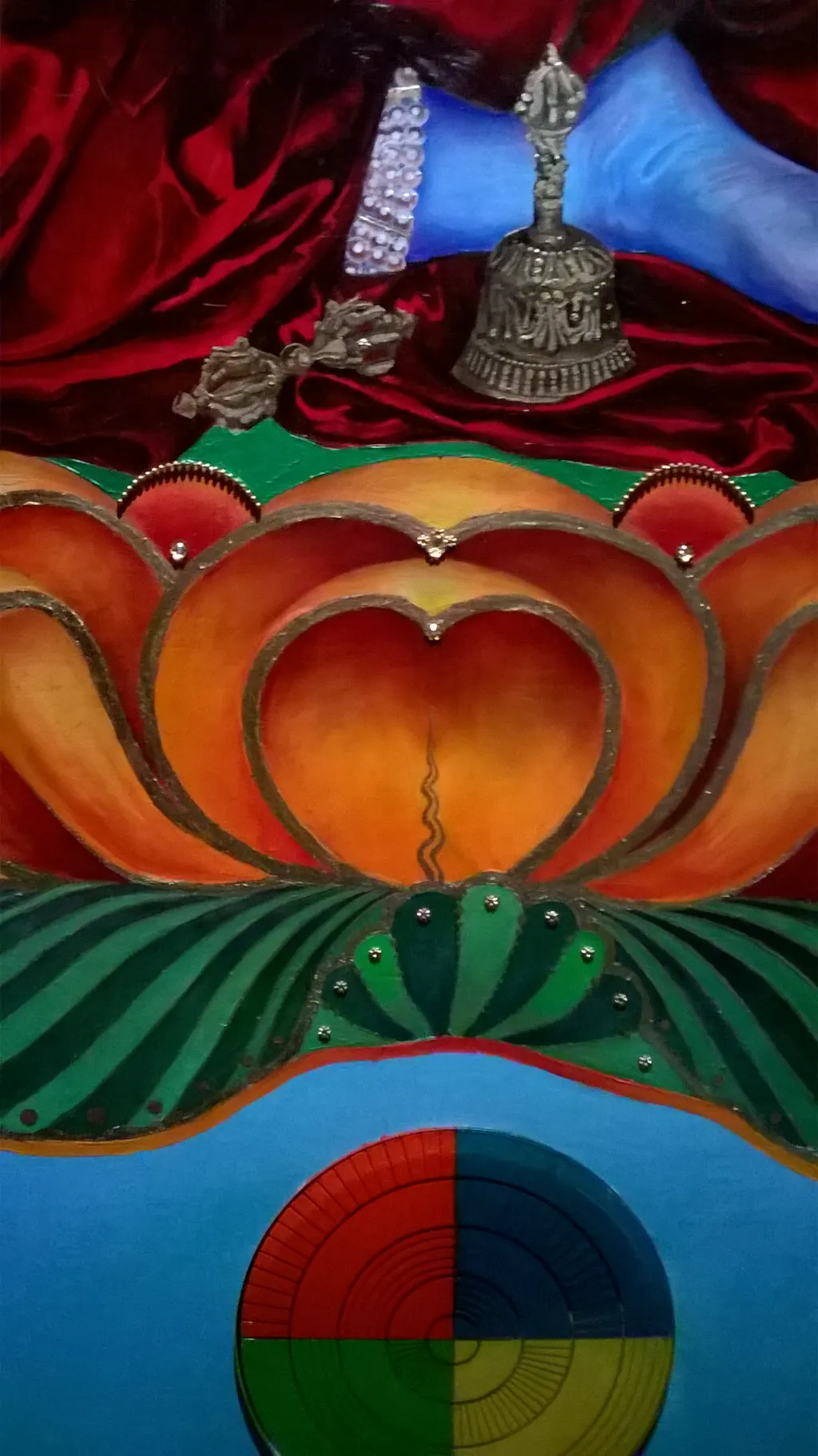 The lotus and the medicine wheel